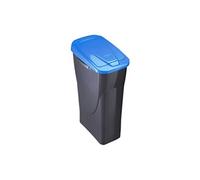 M-Home PLS8085-83 Poubelle Polypropylène Anthracite/Bleu 25 x 29 x 44 cm