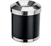 Corbeille a papier noir H 300 mm Diamètre 240 mm Was Germany Noir G