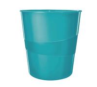 Corbeille à papier plastique Leitz Wow menthe 15 L