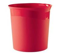 Corbeille à papier Re-LOOP, 13 litres, rouge