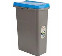 Corbeille à papier Stefanplast Bleu Gris Plastique 25 L (6 Unités) G