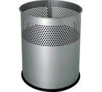 Corbeille à papier 'the dot', 15 L, argent