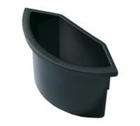 Corbeille à papier 'the german line', 18 litres, noir