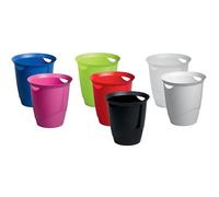 Corbeille à papier TREND, 16 litres, rond, bleu