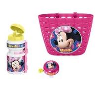 Corbeille + bidon + sonnette Minnie - DISNEY - Rose, blanc et jaune - Pour enfant G
