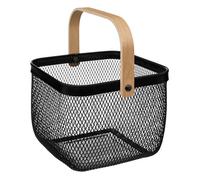 FIVE Simply Smart - Corbeille à Fruits Avec Anse "Mayaj" 26cm Noir G