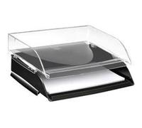 Corbeille Cep courrier à l'italienne A4 noir Noir G