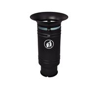 Corbeille Cévennes 60 litres RAL9005 - PROCITY - 208201.9005