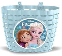 Corbeille Cycle LA Reine des NEIGES 2 décorée avec système de Fixation Universelle, se Fixe Facilement et Rapidement sur Tout Type de Guidon, vélo, Trottinette, Tricycle