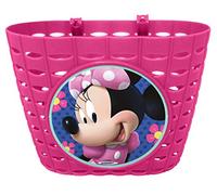 CORBEILLE CYCLE MINNIE IT'S ME décorée avec système de fixation universelle, se fixe facilement et rapidement sur tout type de guidon, vélo, trottinette, tricycle