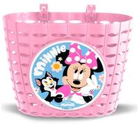 Corbeille Cycle Minnie It's ME décorée avec système de Fixation Universelle, se Fixe Facilement et Rapidement sur Tout Type de Guidon, vélo, Trottinette, Tricycle
