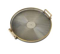 Corbeille de fruits Plateau à fruits, plateau à collation, plateau décoratif, plateau à collation domestique, plateau à bonbons, plateau à fruits Coupe à fruits pour comptoir de cuisine(Green)