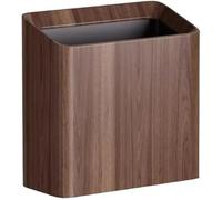 Corbeille De Grande Valeur Double Baril Bois Massif Poubelles Carrées Salon Poubelle Ménage Grande Cuisine Grande Capacité Corbeille, Brown, One Size