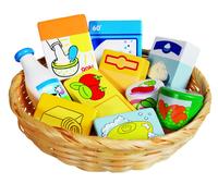 Goki Corbeille de Produits Alimentaires et d'entretien, 2040772, Small, White