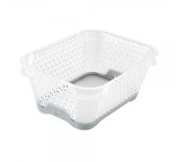 Corbeille de rangement A7 anti dérapant - Gris