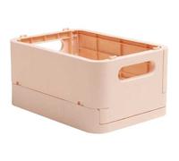Corbeille de Rangement case pliable Maxi format A4 - Rose