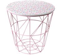 Corbeille de rangement filaire Rose - Liberty - 30 x 30 cm - Enfant - Mixte