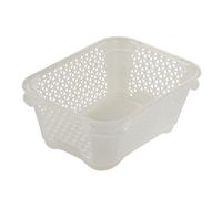 Corbeille de rangement transparente haute A7