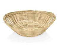 Corbeille de table osier ovale -