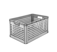 keeeper Panier de rangement "robert" 64 litres nordic-grey