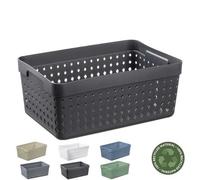 Corbeille design pour bureau ou salle de bain XL - Noir