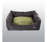 Corbeille Domino 70 x 60 cm NOIR / KAKI