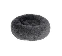 Corbeille donut Fluffy gris Ø60 x 18 cm polyester antidérapante