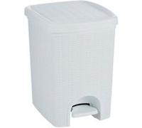 Corbeille Elegance Stefanplast 2075926 31x27,5x39cm en Blanc Plastique Blanc G
