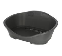 Corbeille en plastique - KERBL - Sleepers - 56,5 x 42 x 24 cm - Gris