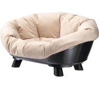 Corbeille - FERPLAST - SOFA THRONE 4 - Avec coussin - Noir