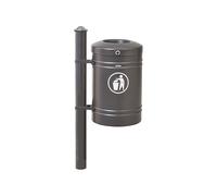 Corbeille Guyenne Agora 40 litres Gris PROCITY - 208118.GPRO