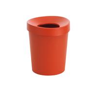 Vitra Corbeille Happy Bin RE S rouge coquelicot HxØ 29,5x23,5cm