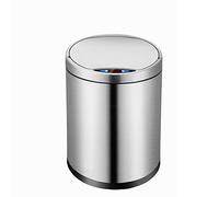 Corbeille intelligente bin home salon chambre cuisine cuisine salle de bain automatiser ornduction poubelle boîte d'acier inoxydable peut(black-Soul Eater1,7L)
