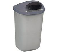 Corbeille murale 50 litres Rossignol Xérios extérieur grise G