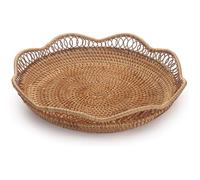 Corbeille pain en rotin panier de rangement pour fruits lgumes et collations 30cm PZCC