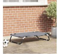 Corbeille - panier - coussin - hamac - lit Vidaxl - 42008215 - Lit pour Chien Pliant Gris Clair S Tissu Oxford et Acier