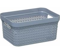 Corbeille pour linge sale 5five Simply Smart Gris Polypropylène 17 L 37,5 x 26 x 21,3 cm