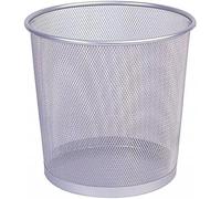Corbeille - Q-Connect - 924225 - Métallique - 265 X 285 X 240 Mm - 13 L