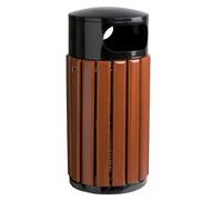 Corbeille ronde en bois Rossignol 40 L