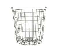 Corbeille ronde en métal grillagé 42 cm