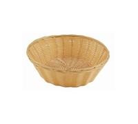 Corbeille ronde en osier poly x 6