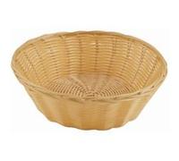 Olympia Poly Wicker Round Food Basket - 200x70mm 7 9/10x 2 3/4" (Pack 6)