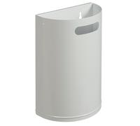 Corbeille sanitaire murale décrochable blanc 20 L Rossignol