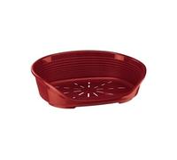 Corbeille SIESTA DELUXE 4 Bordeau Ovale Intérieur Antidérapant