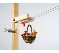 Corbeille tyrolienne boîte de base avec 10m de corde