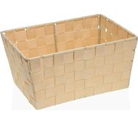 Corbeille Versa Beige Textile 20 x 15 x 30 cm