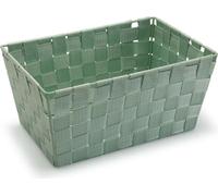 Corbeille Versa grande verte textile 20 x 15 x 30 cm