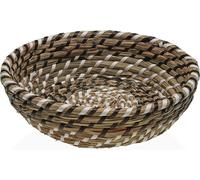 Corbeille Versa textile jacinthe d'eau 25 x 8 x 25 cm