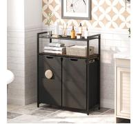 Corbeilles à linge, HOOBRO Panier à Linge Sale, 2 Sacs Amovibles en Tissu Oxford, 2 Étagères, 2 x 49,5 L