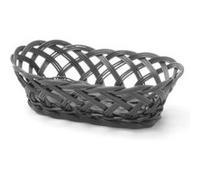 Corbeilles tressées ovale Noir 225x130x(H)55 mm Hendi 6